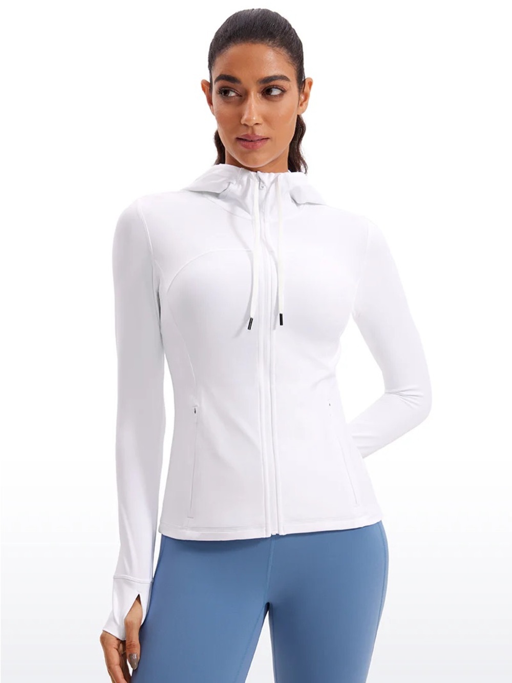 Butterluxe Zip Pocket ThumbHole Hoodie